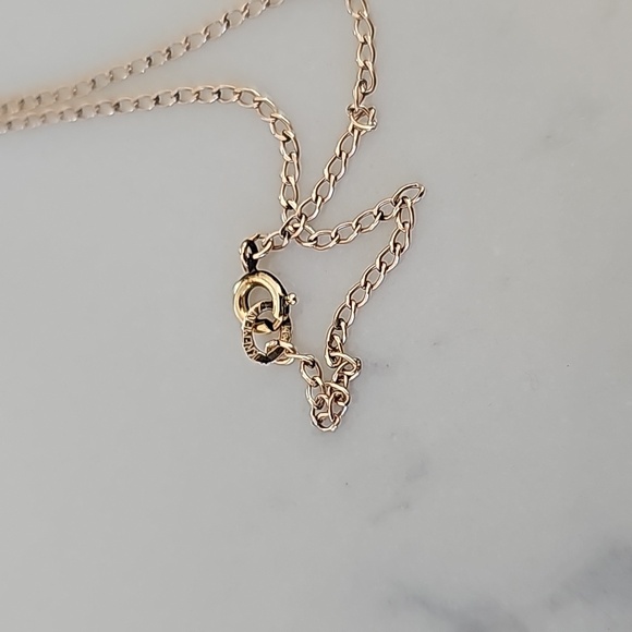 Vintage Krementz Charm Holder Necklace - Picture 2 of 3